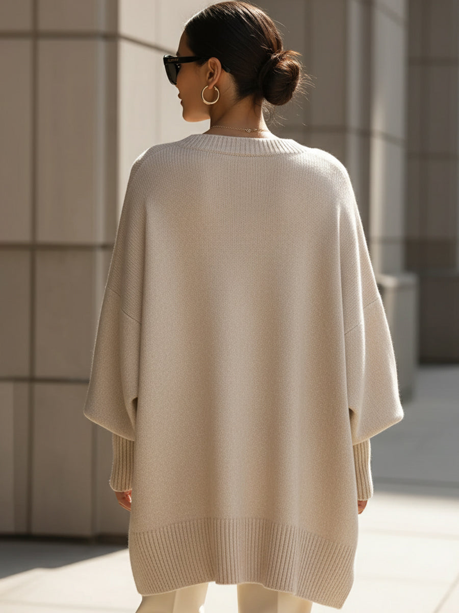 Elodie | Wool-Blend Oversized Jumper