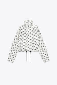Polka Dot Puffer Jacket