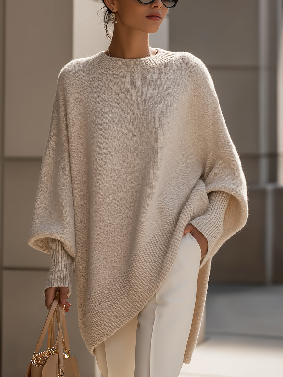 Elodie | Wool-Blend Oversized Jumper