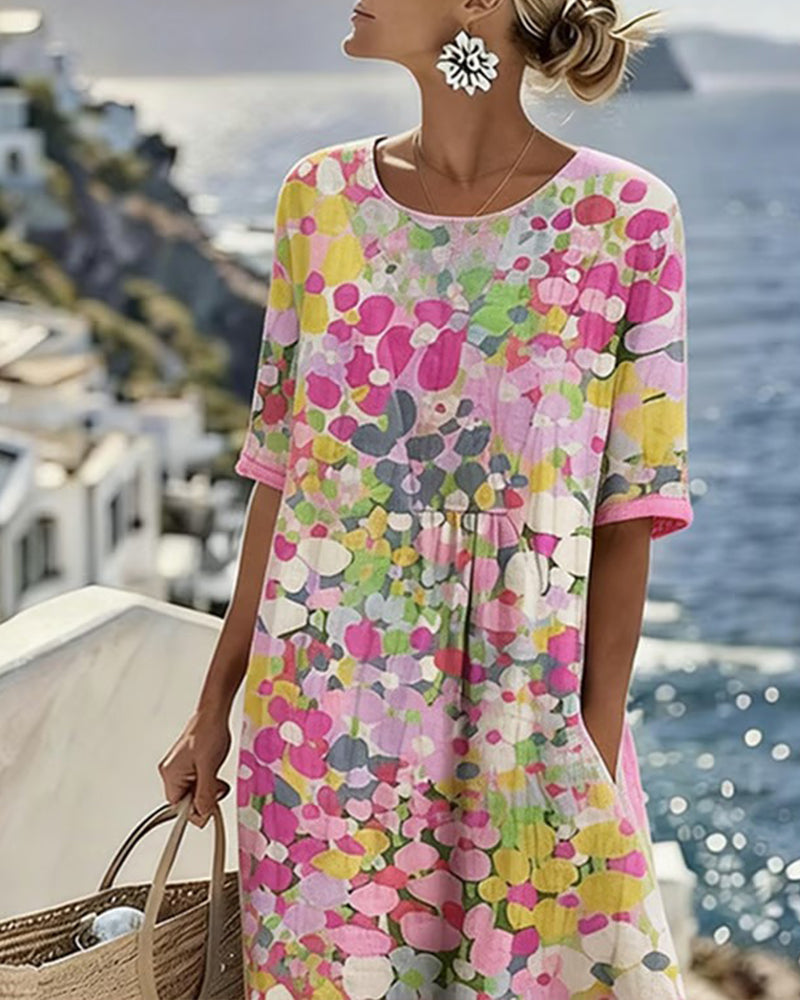 Floral Print Dress