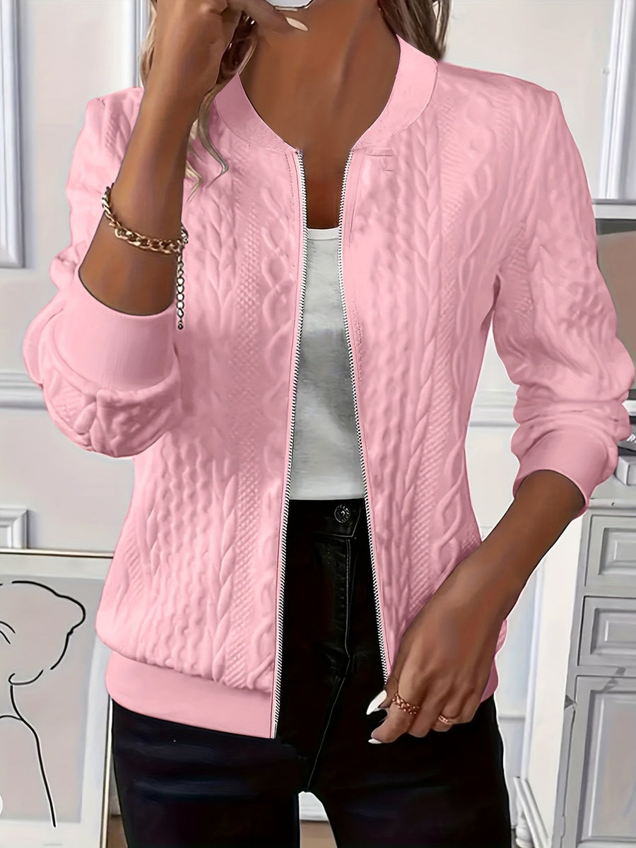 Chloe Knit Zip Jacket