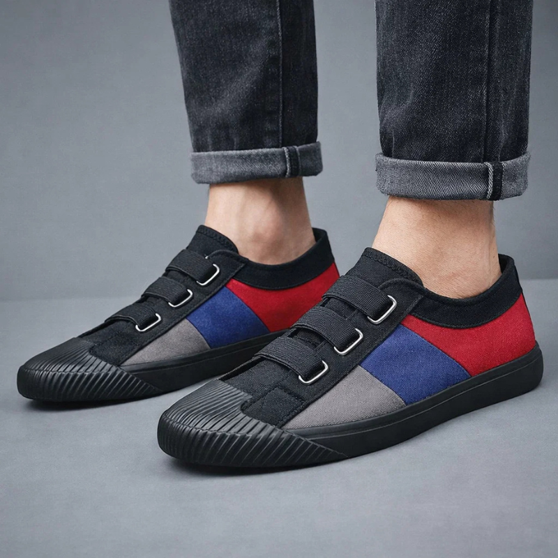Claude Monet Canvas Sneakers