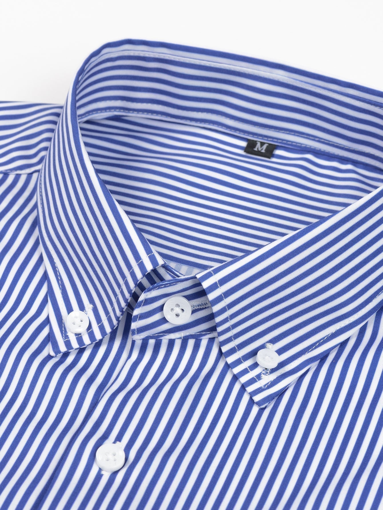 Long Sleeve Striped Shirt with Buttons