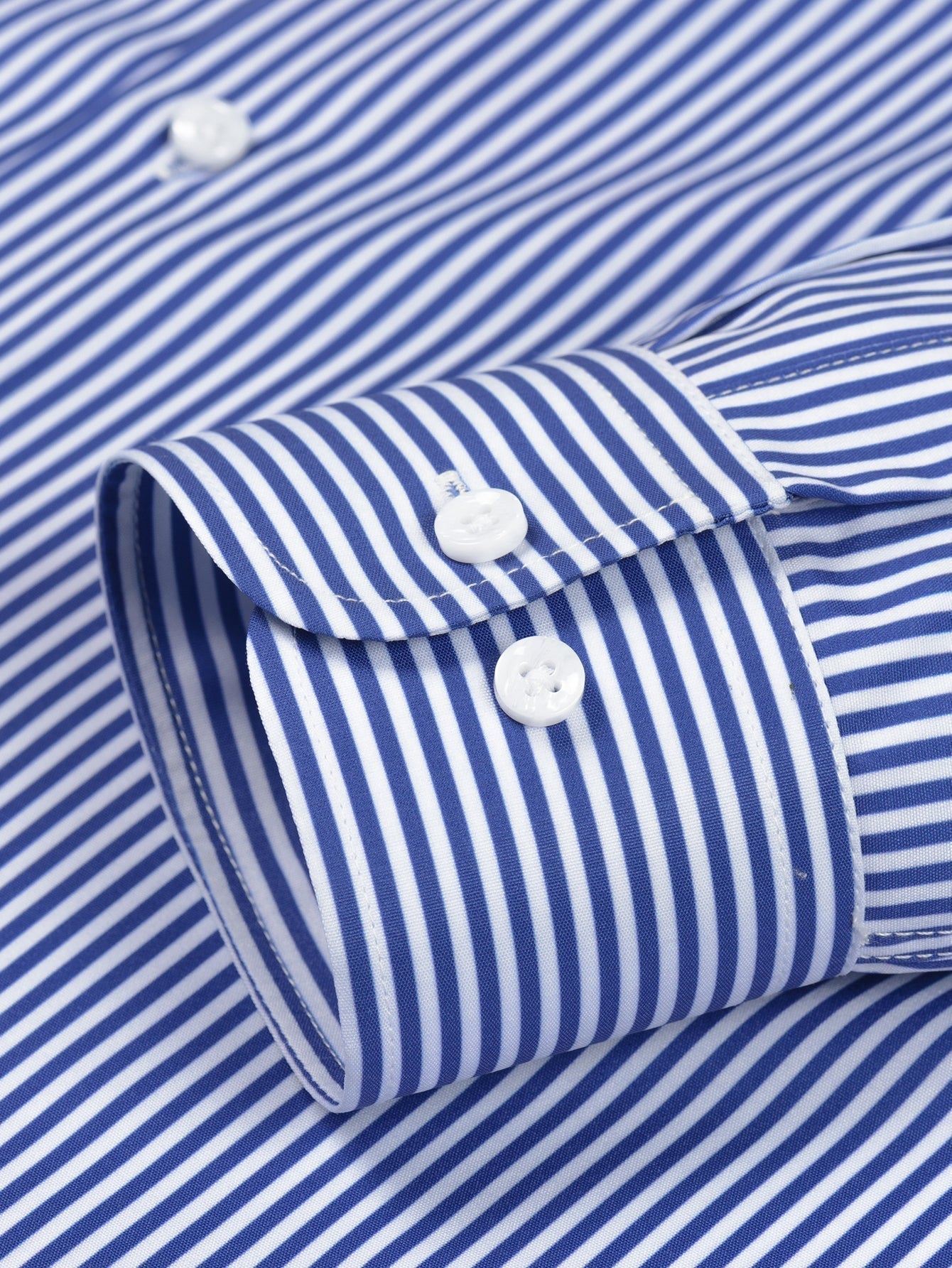 Long Sleeve Striped Shirt with Buttons