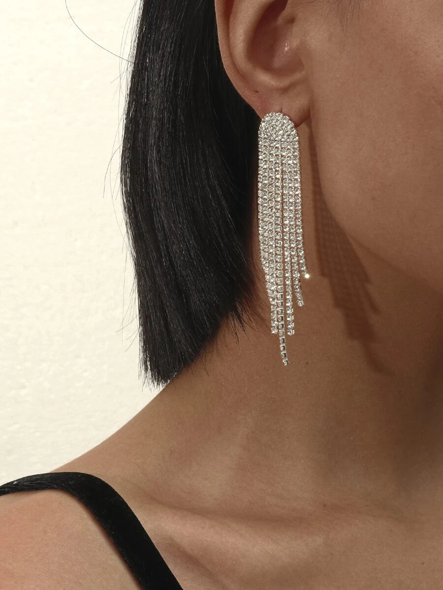 Nightclub Party Crystal Earring