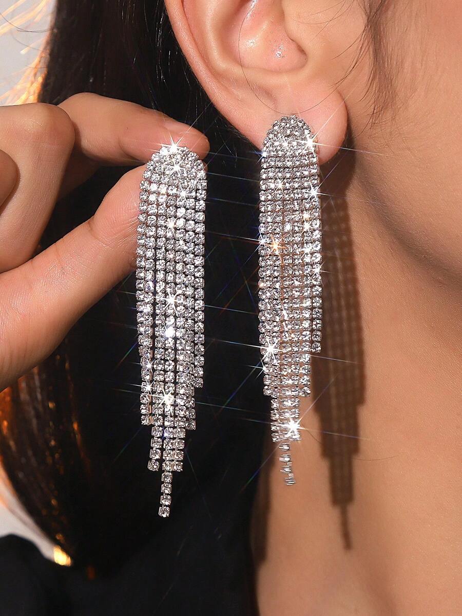 Nightclub Party Crystal Earring