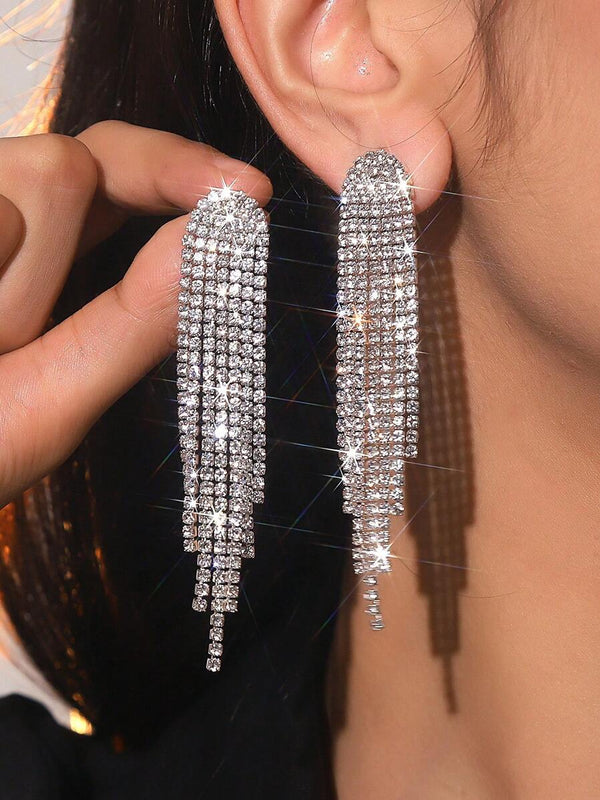 Nightclub Party Crystal Earring