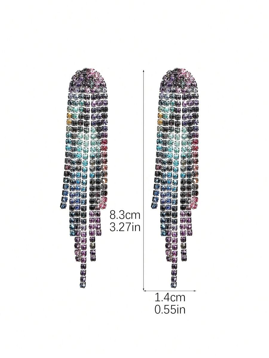 Nightclub Party Crystal Earring