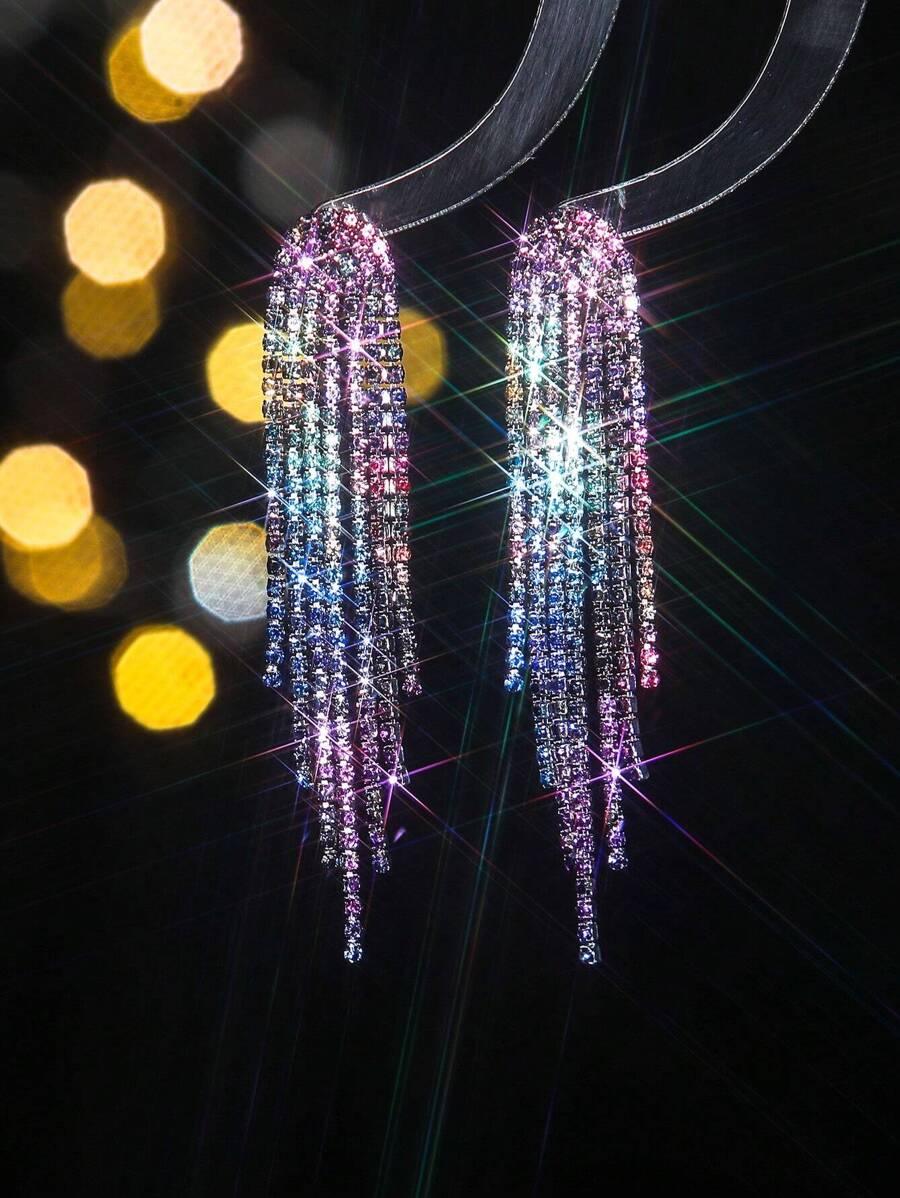 Nightclub Party Crystal Earring