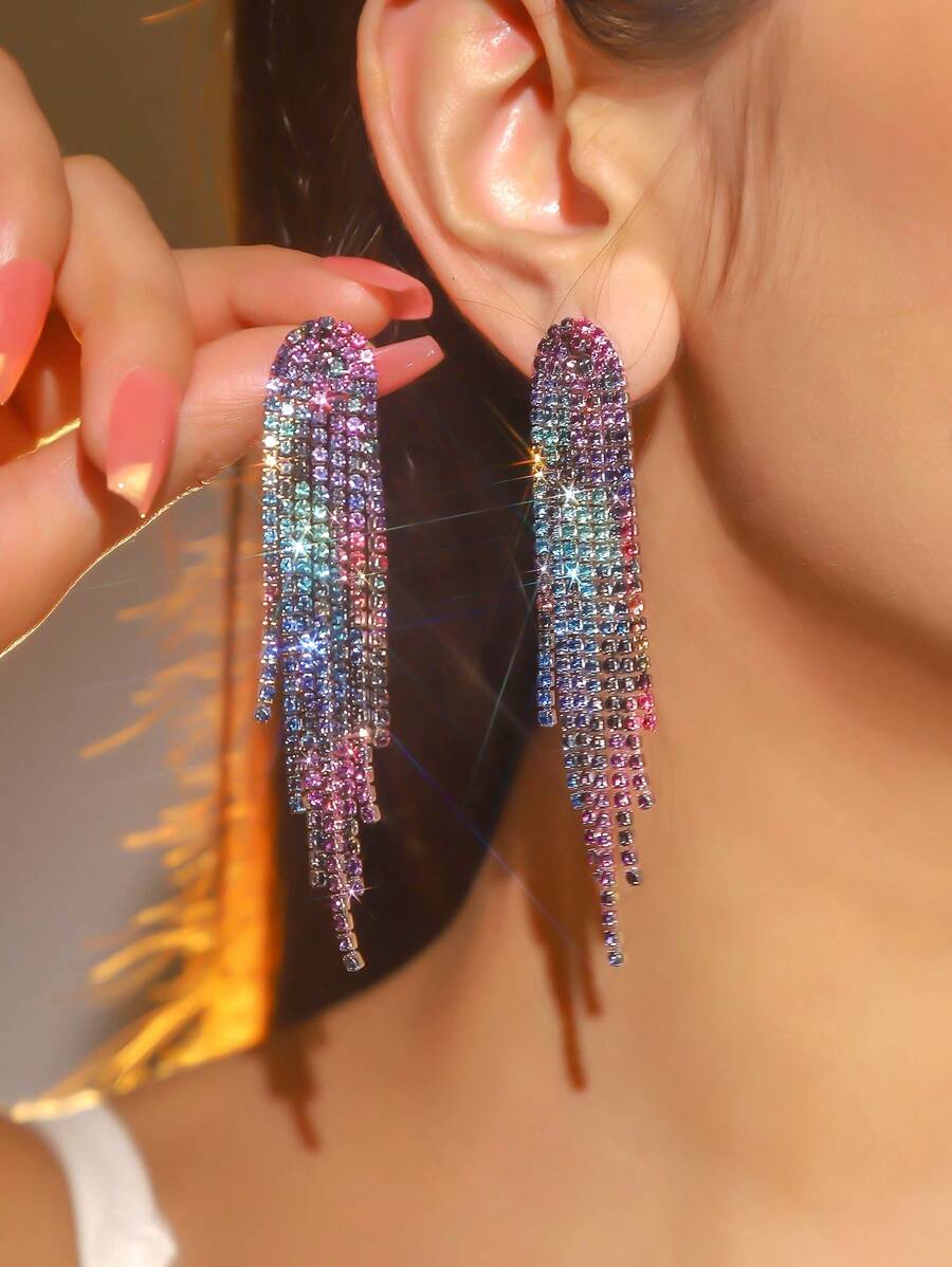 Nightclub Party Crystal Earring
