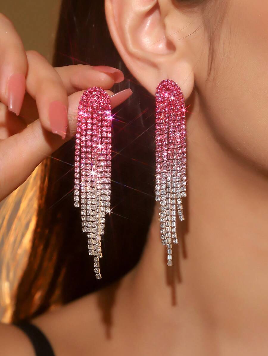 Nightclub Party Crystal Earring