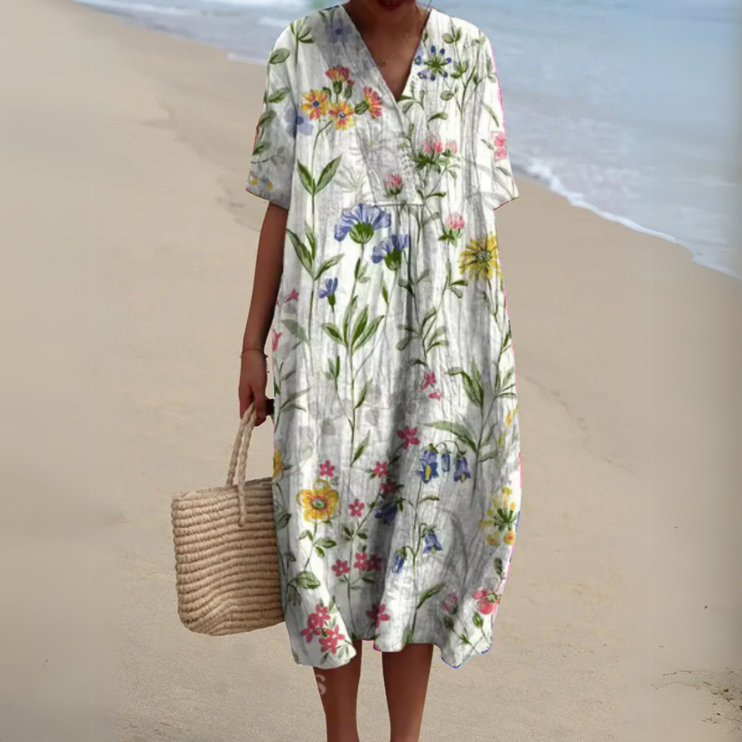 NICOLE | Floral Dress
