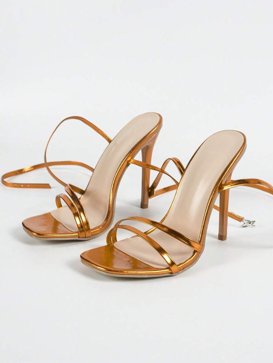 High heeled pumps