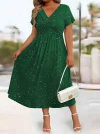 Plus Size Women's Sparkly  Dress