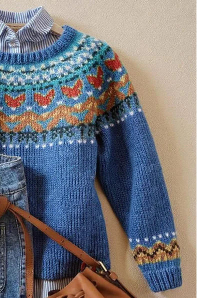 Irene | Classic Vintage Knit Jumper