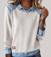 MILA | Elegant Sweater with Refined Details for Daily Chic