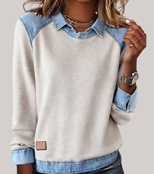 MILA | Elegant Sweater with Refined Details for Daily Chic