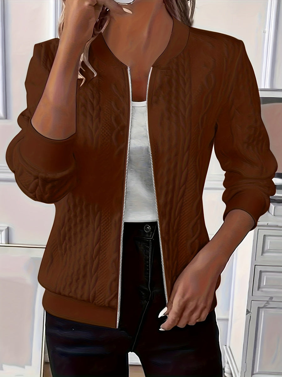 Chloe Knit Zip Jacket