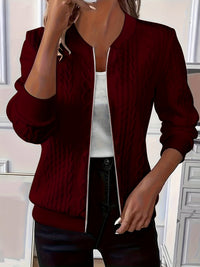 Chloe Knit Zip Jacket