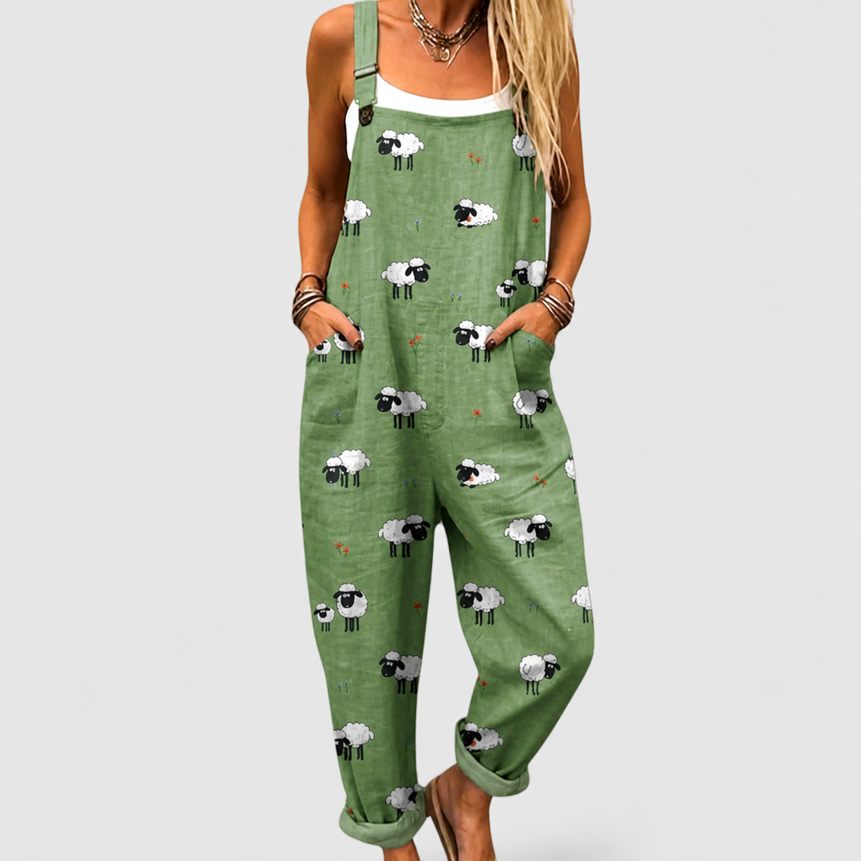 Comfortable Printed Jumpsuit