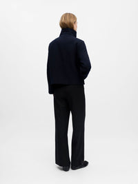 Jacky Wool Coat High Neck