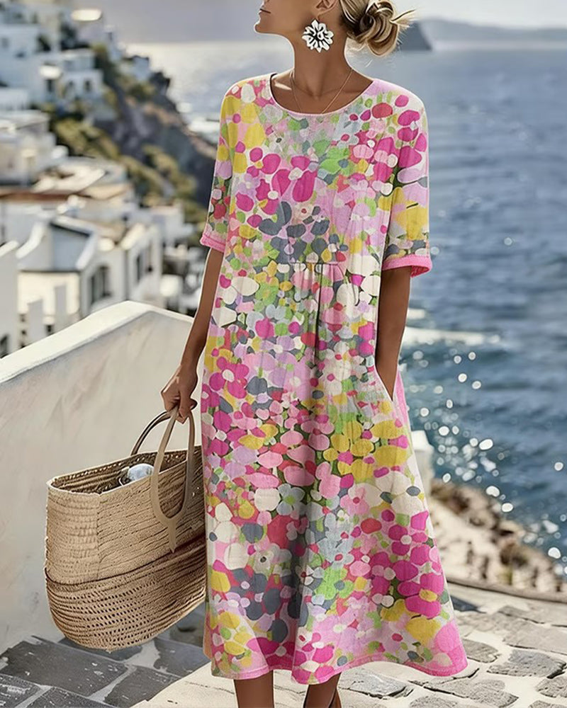 Floral Print Dress