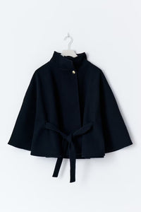 Belted Cloak Coat