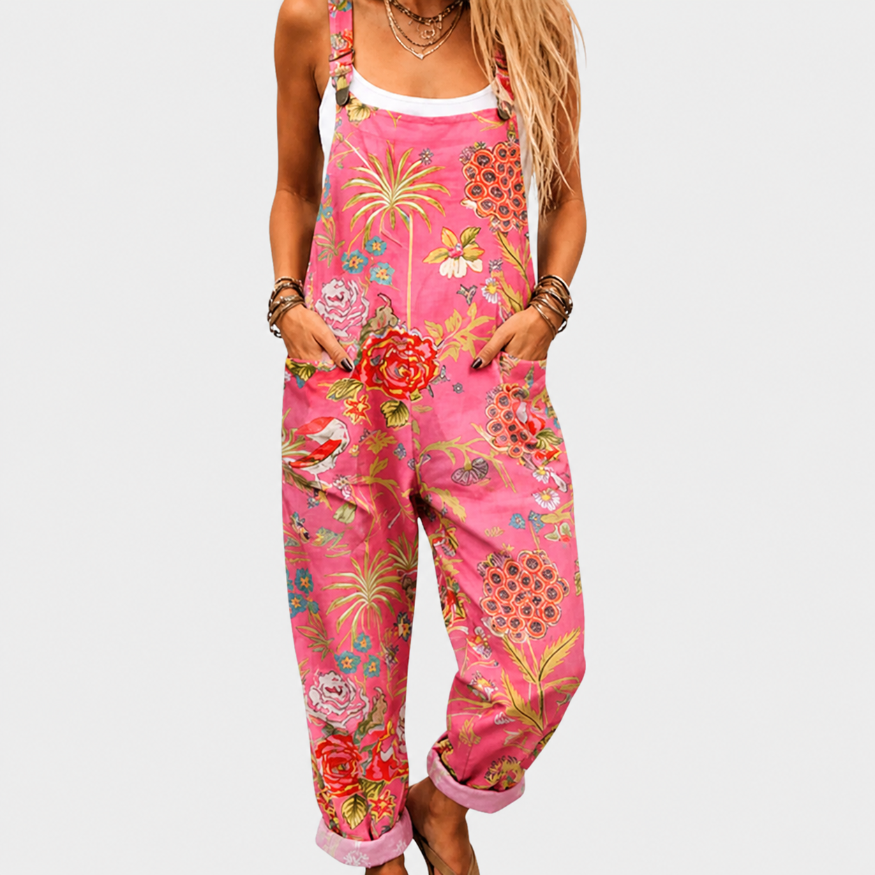 Comfortable Printed Jumpsuit