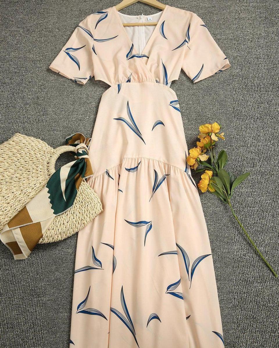 Cutout Maxi Dress