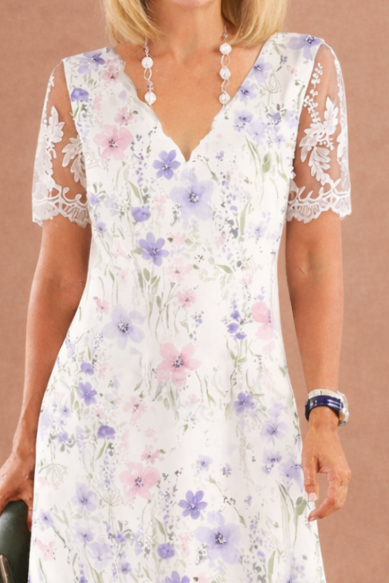 Elin™ | Light and Airy Floral Summer Dress