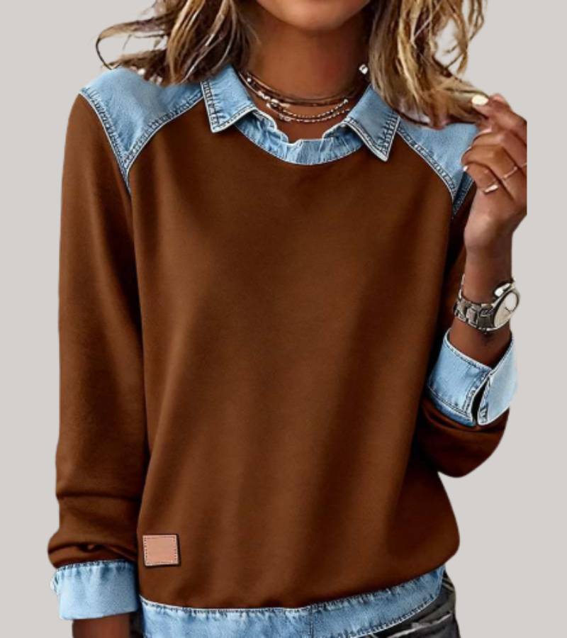 MILA | Elegant Sweater with Refined Details for Daily Chic
