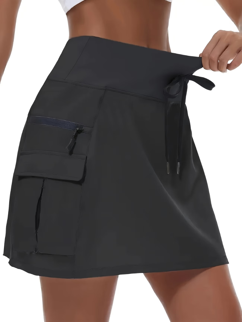 Nora Active Comfort Skort – Black