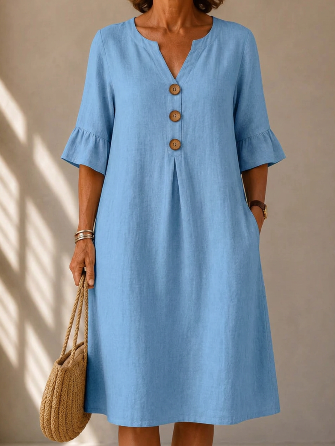 Eleanor™ | Button Dress