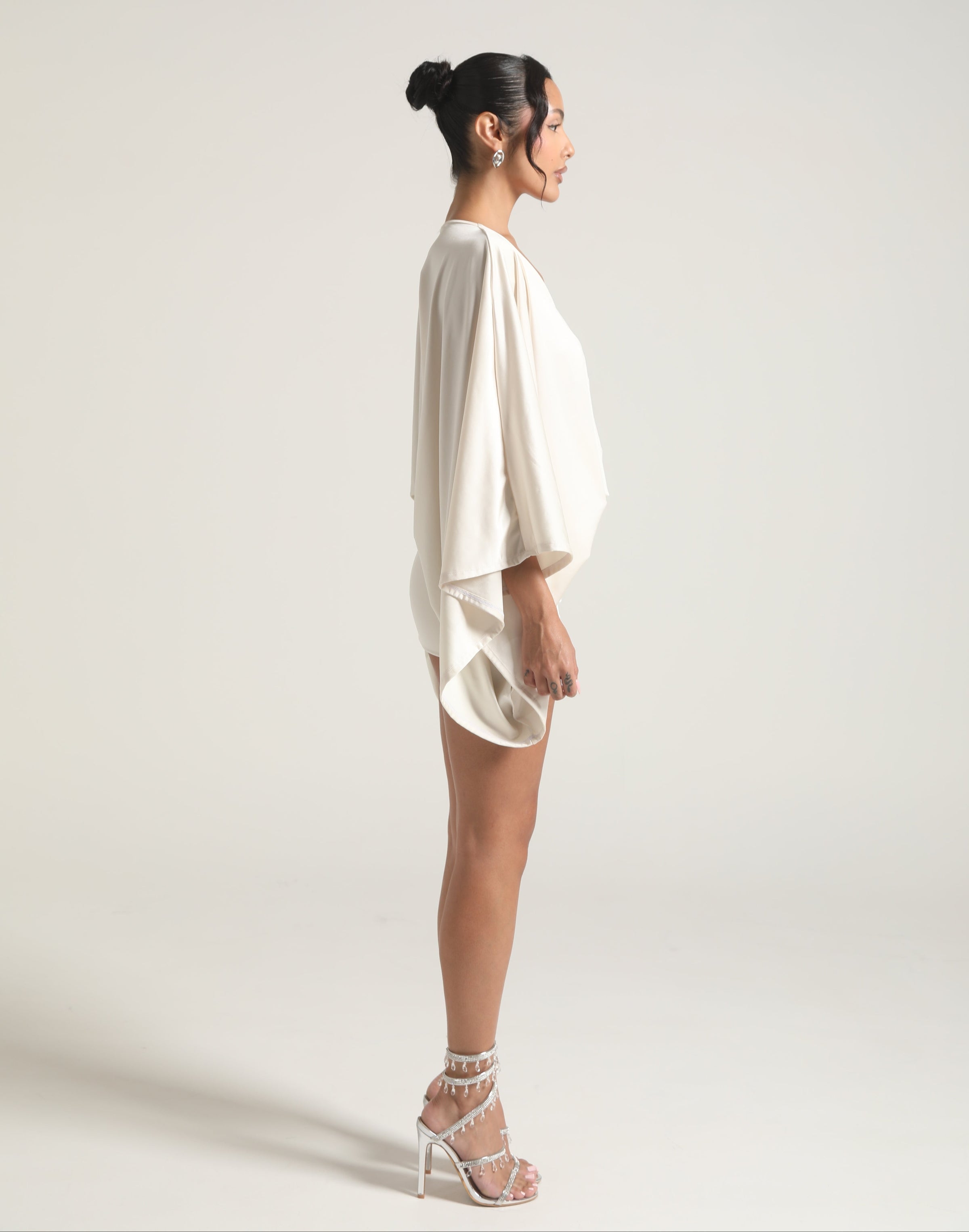 AMAYA MINI DRESS - CHAMPAGNE