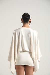 AMAYA MINI DRESS - CHAMPAGNE