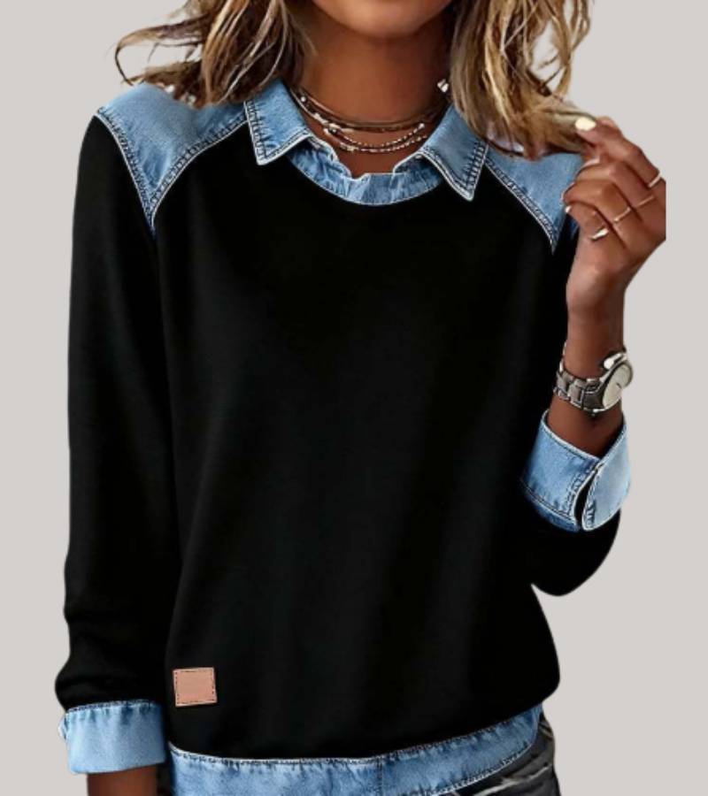 MILA | Elegant Sweater with Refined Details for Daily Chic