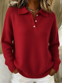 Ravéline | Elegant Polo Sweater