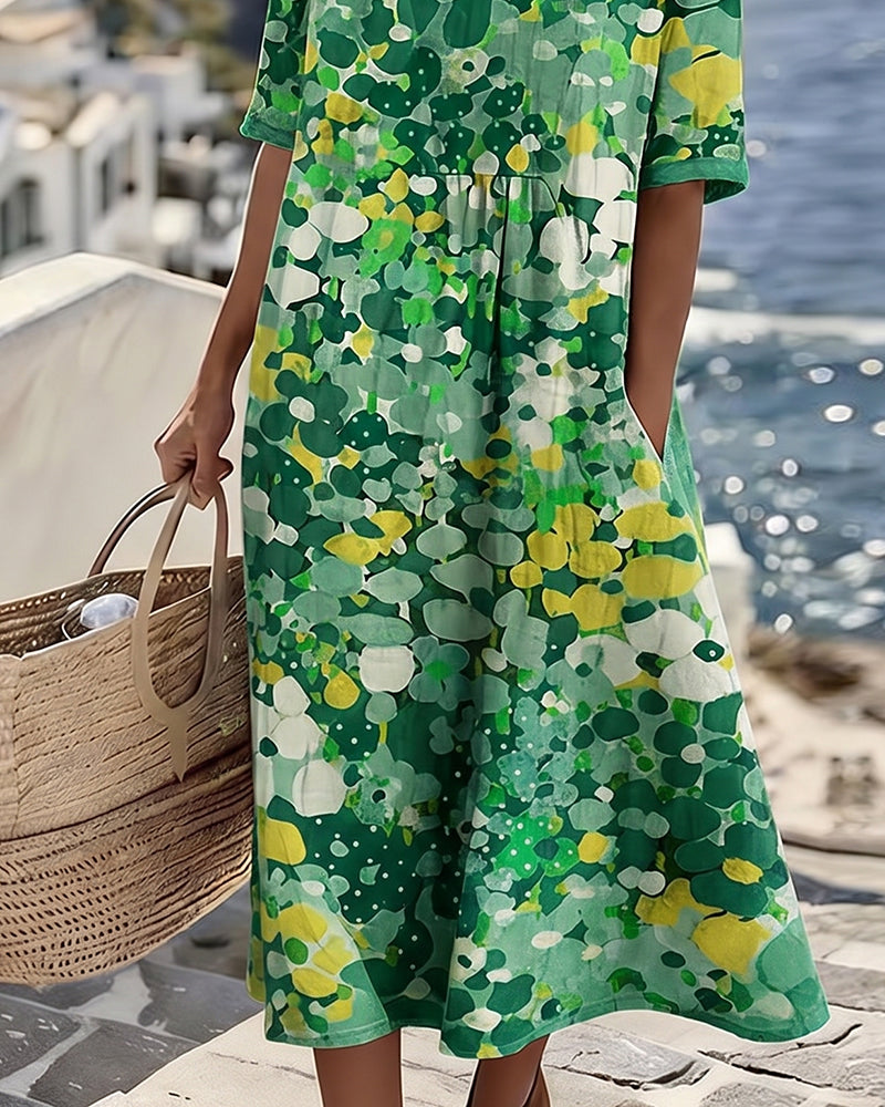 Floral Print Dress
