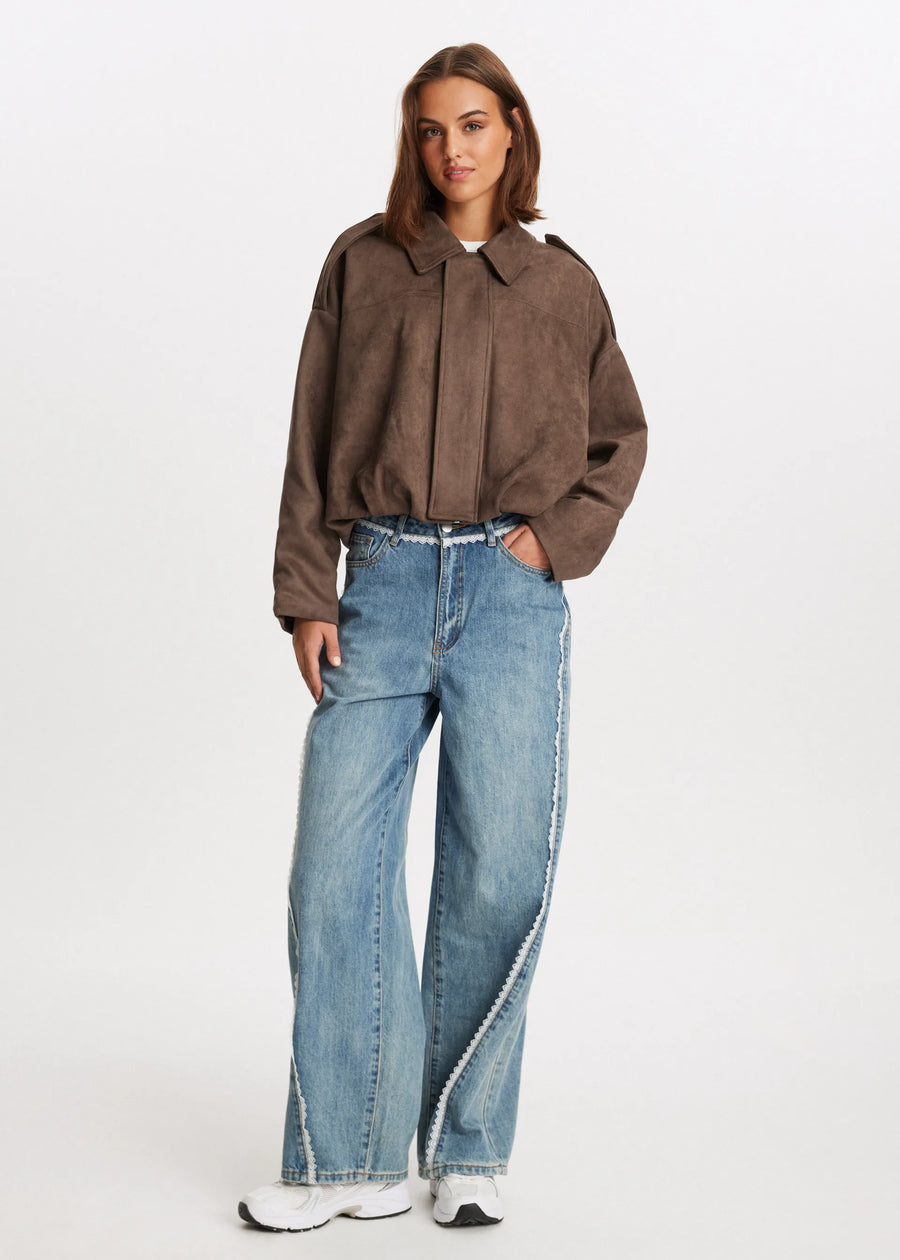 Anna | Suede Jacket