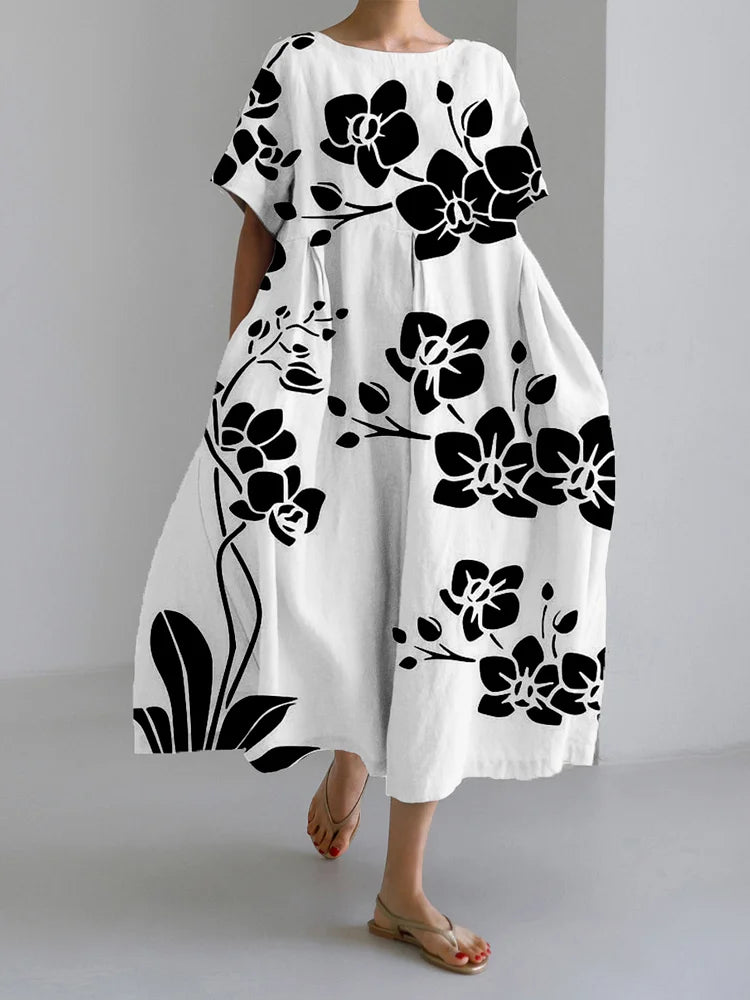 Mari floral summer dress