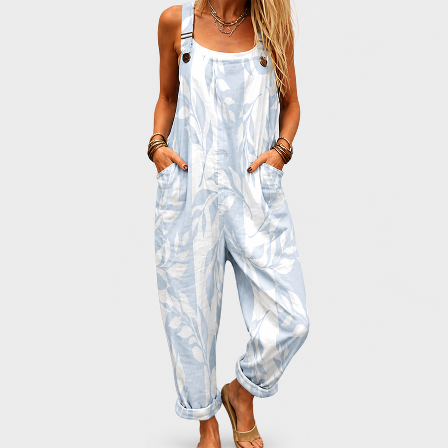 Comfortable Printed Jumpsuit