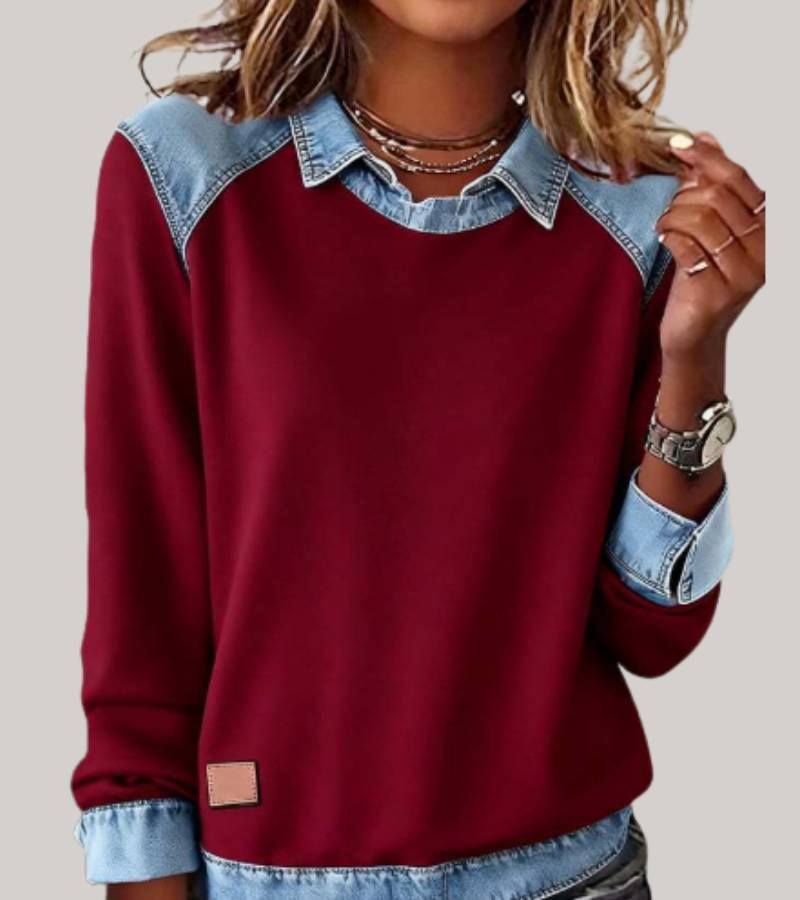 MILA | Elegant Sweater with Refined Details for Daily Chic