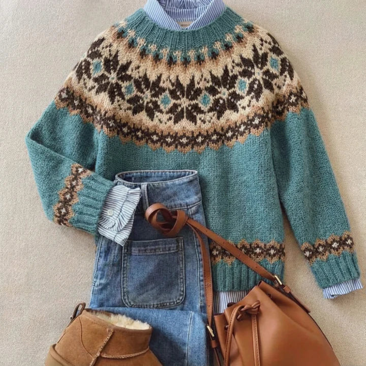 Amanda | Chic Vintage Knit Jumper
