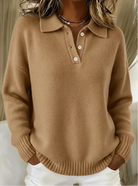 Ravéline | Elegant Polo Sweater