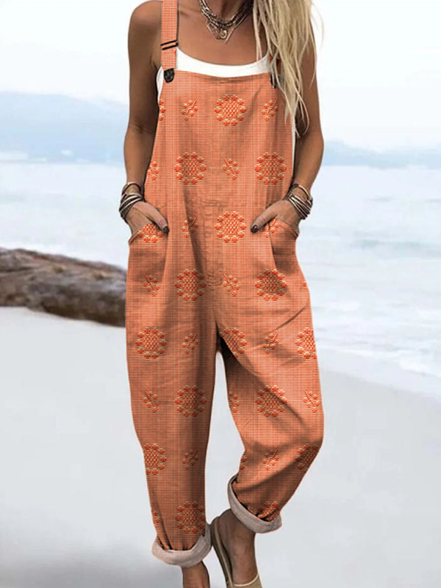 Sienna™ | Relaxed Pattern Jumpsuit