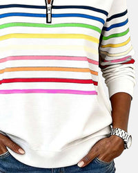 Nina – Sweater with Stripes