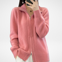 Lisa | Cashmere Zipper Vest