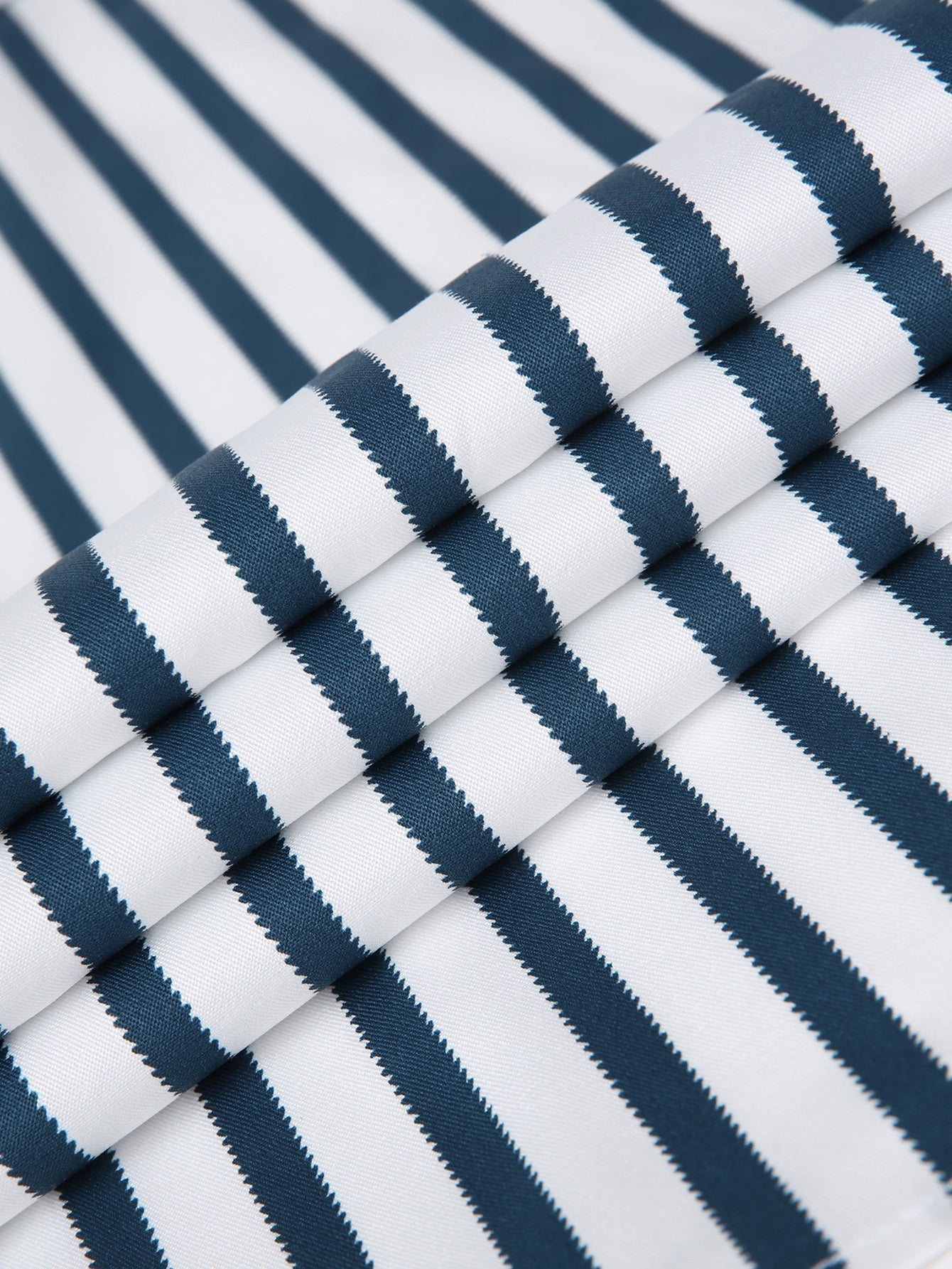 Long Sleeve Striped Shirt with Buttons