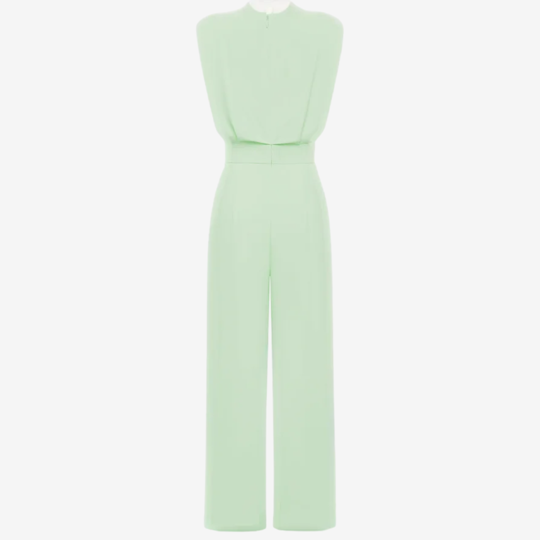 Tara™ | Belted Minimalist Jumpsuit