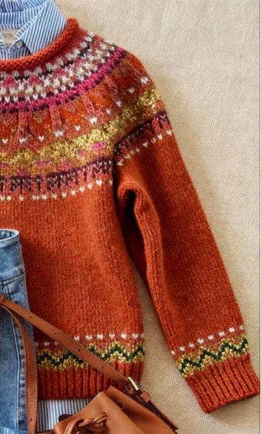 Simona | Chic Vintage Knit Jumper